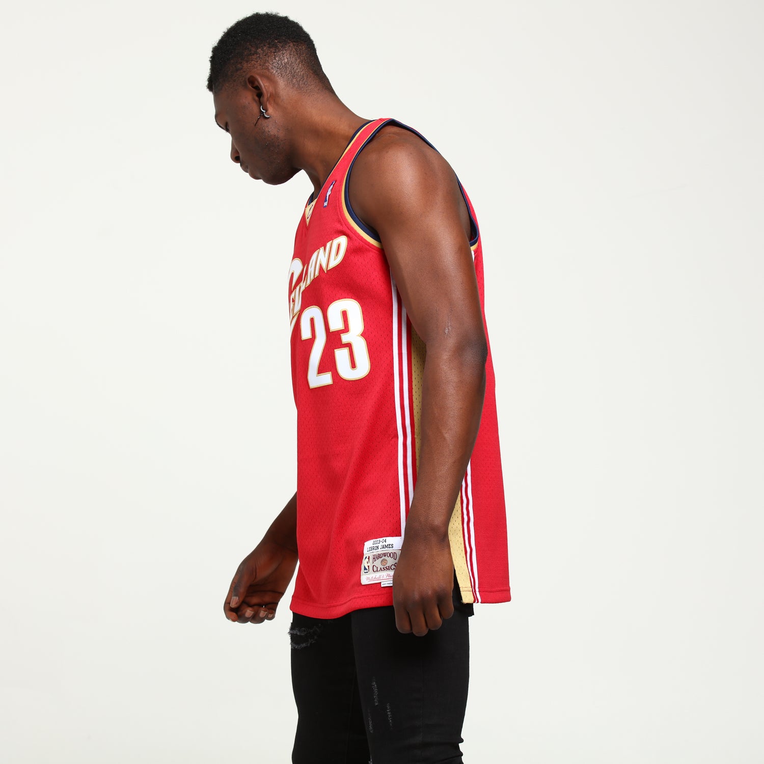 Uomo Basket Uniforme Swingman sportswear LeBron James 23 # Cleveland Cavaliers Basketball Jersey S-2XL Giovent/ù Senza Maniche Outdoor traspirante maglia Vest